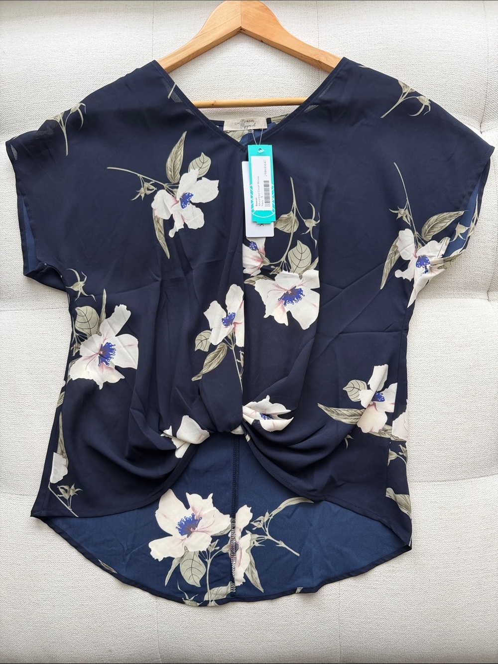 Allura Knot Detail Blouse